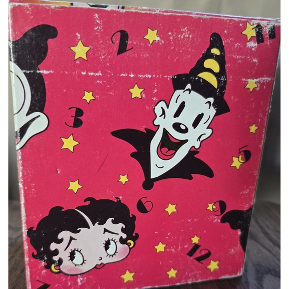 Vintage 'Old Fashioned' Red Betty Boop Alarm Clock 1983 WORKS - Picture 12 of 13
